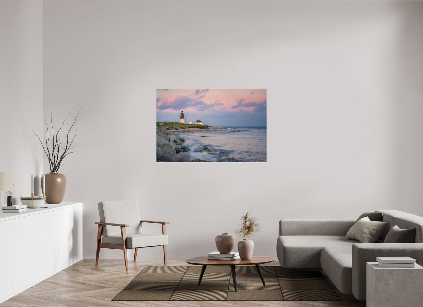 54 x 36″, Basic Photo Print on Fuji Crystal DP II Paper Quiet Sunset at Camp Cronin