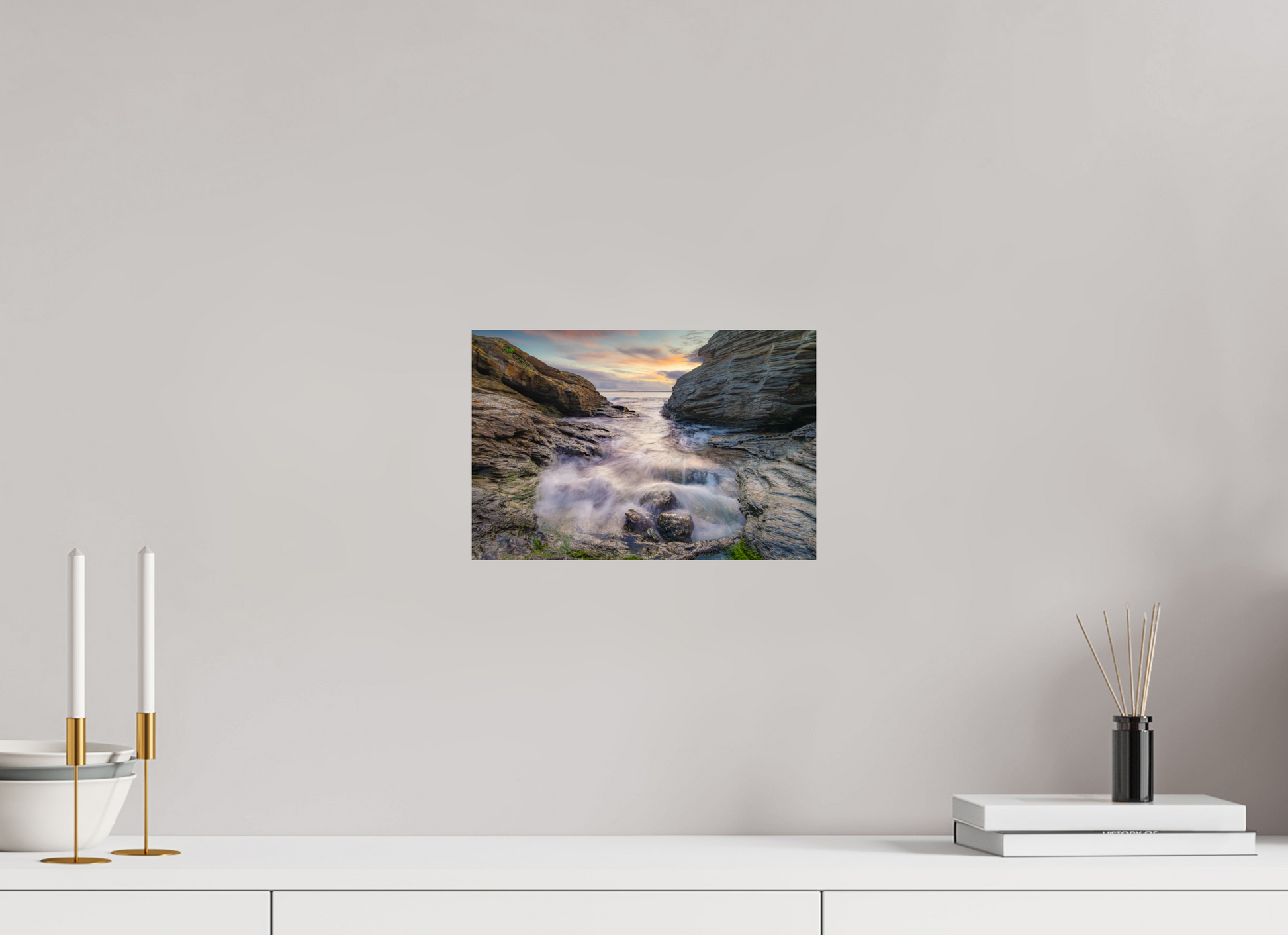 12 x 8″, Photo Print on Fuji Crystal DP II Waves Approaching