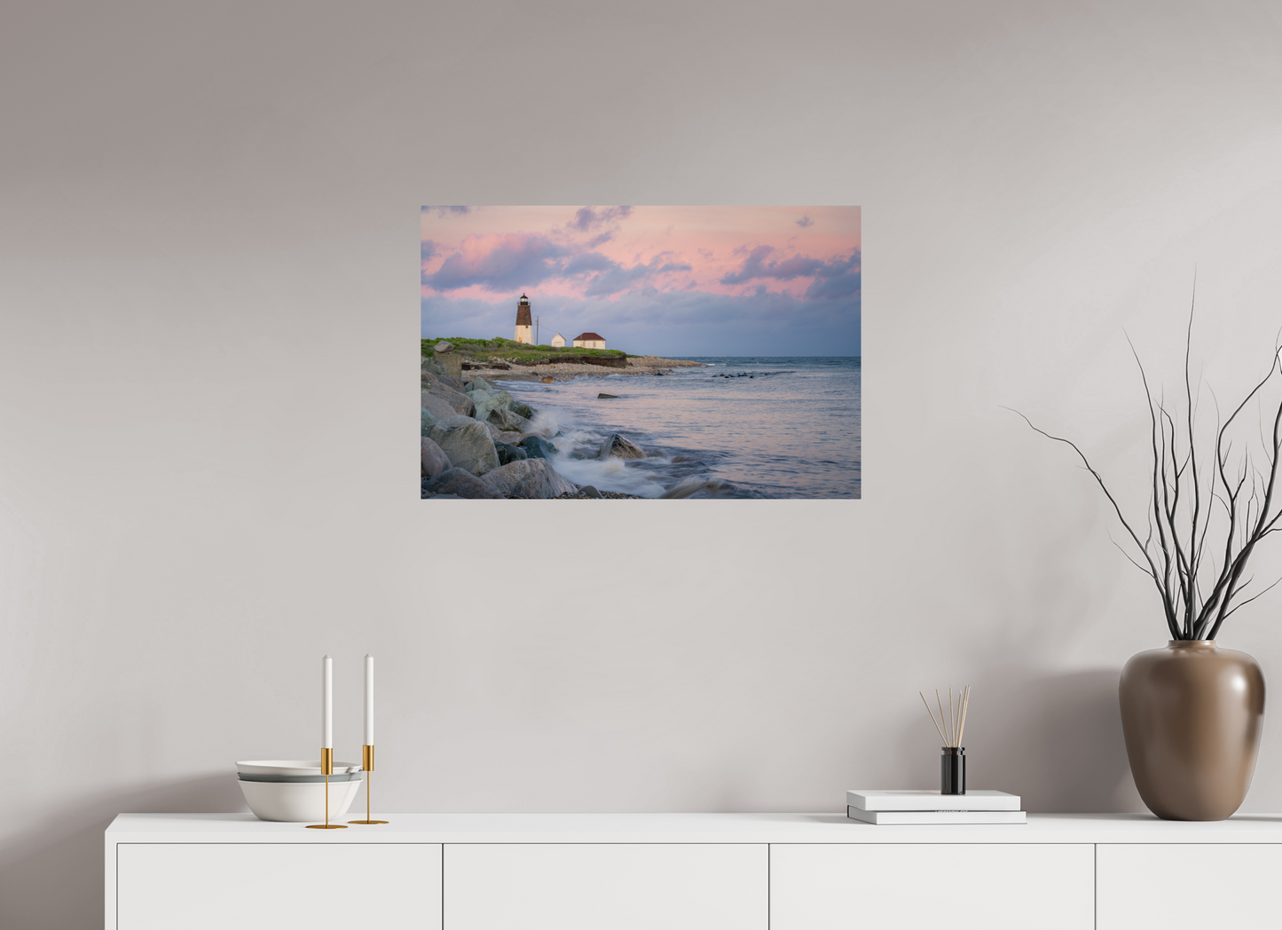 30 x 20″, Basic Photo Print on Fuji Crystal DP II Paper Quiet Sunset at Camp Cronin