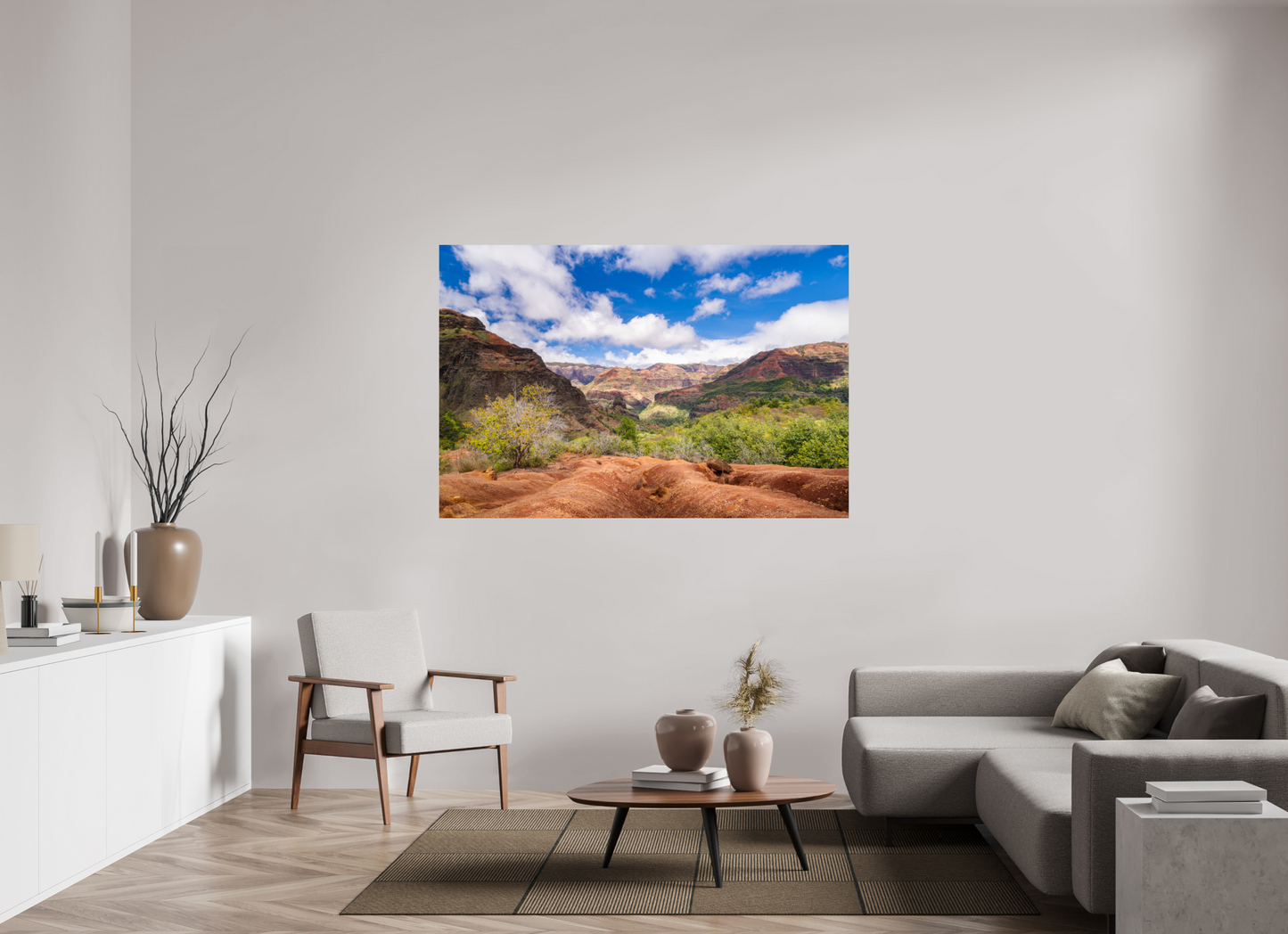 66 x 44″, Photo Print on Fuji Crystal DP II Along the Kukui Trail