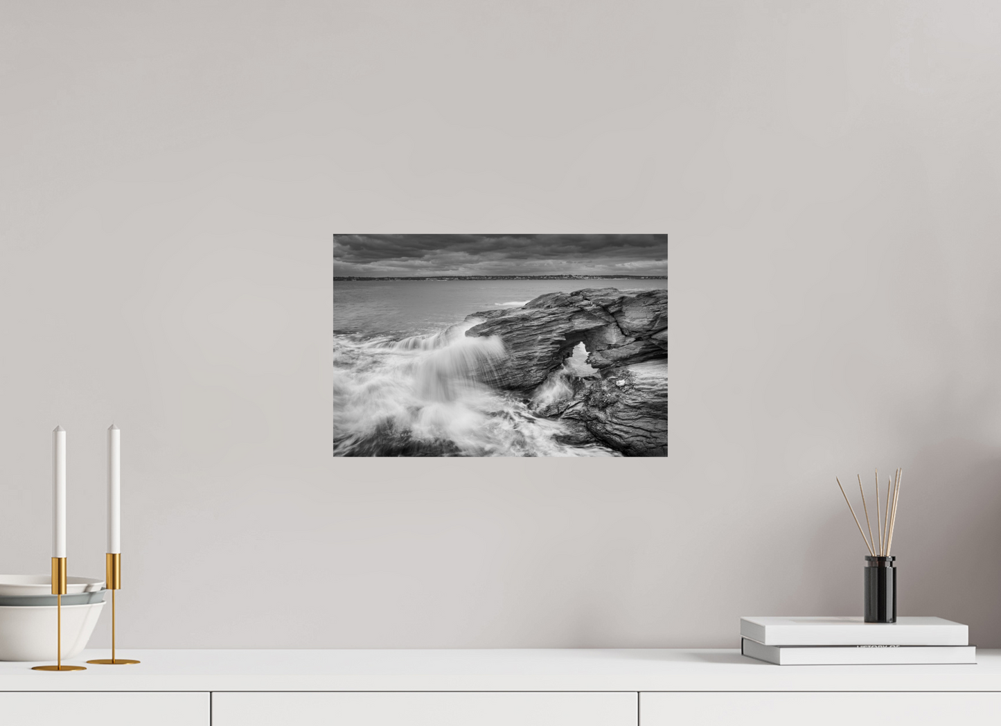 15 x 10″, Photo Print On Fuji Crystal DP II Waves Over Arches