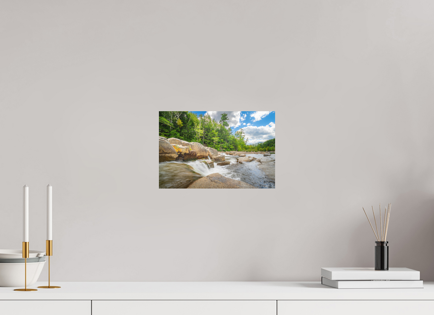 12 x 8″, Matte Photo Print on Fuji Crystal DP II Over the Falls