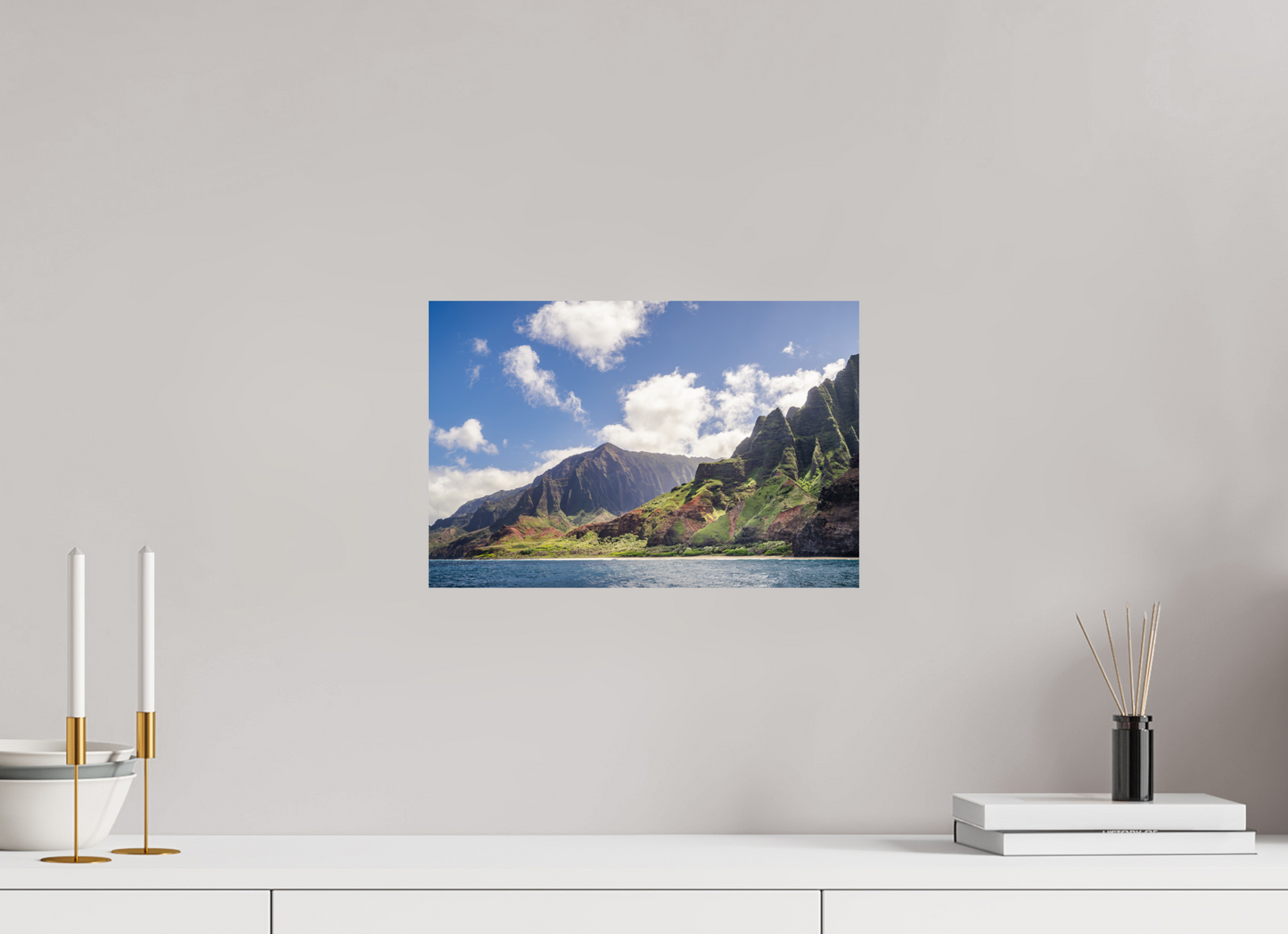 15 x 10″, Photo Print on Fujiflex High Gloss The Napali Coast