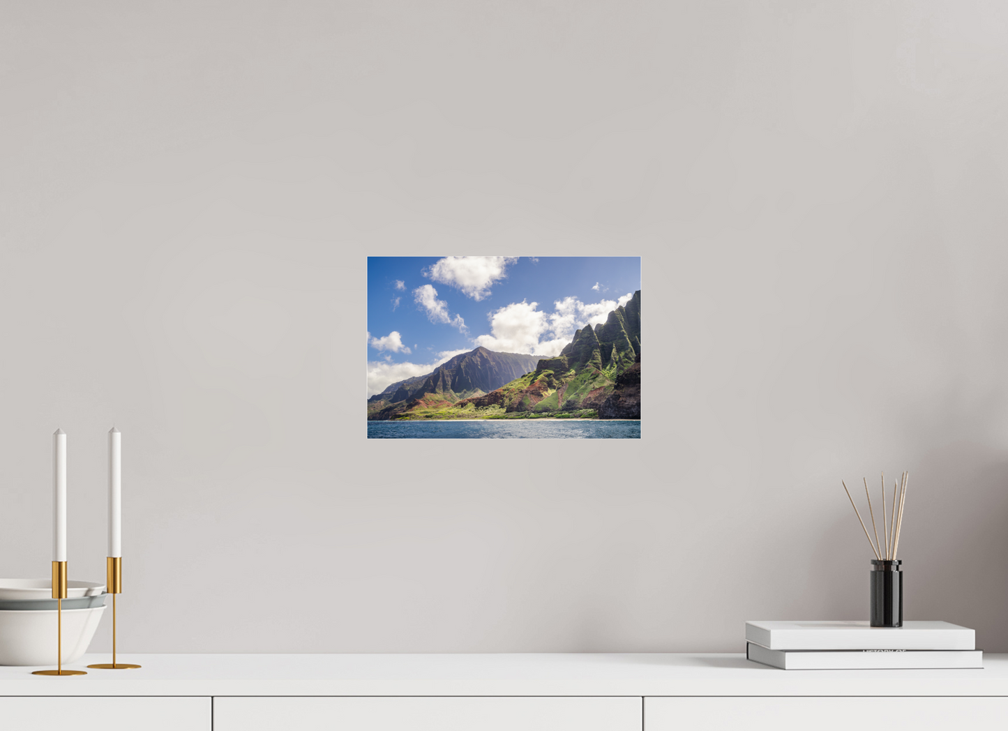 12 x 8″, Photo Print under Acrylic Glass The Napali Coast