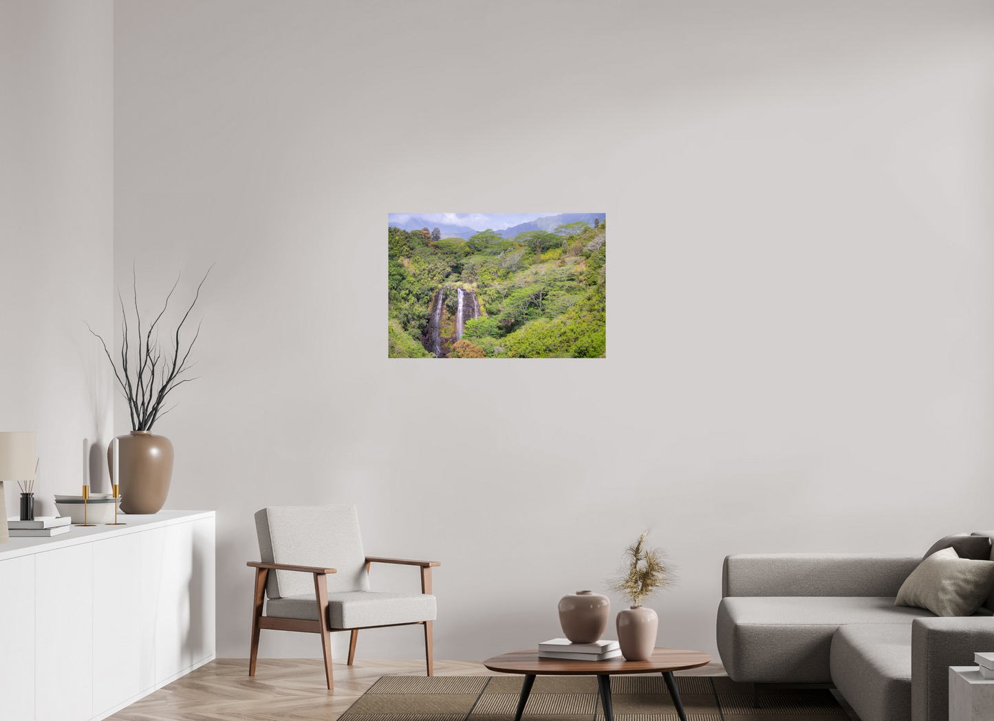 36 x 24″, Metallic Photo Print on Fuji Crystal Pearl Opeka Falls