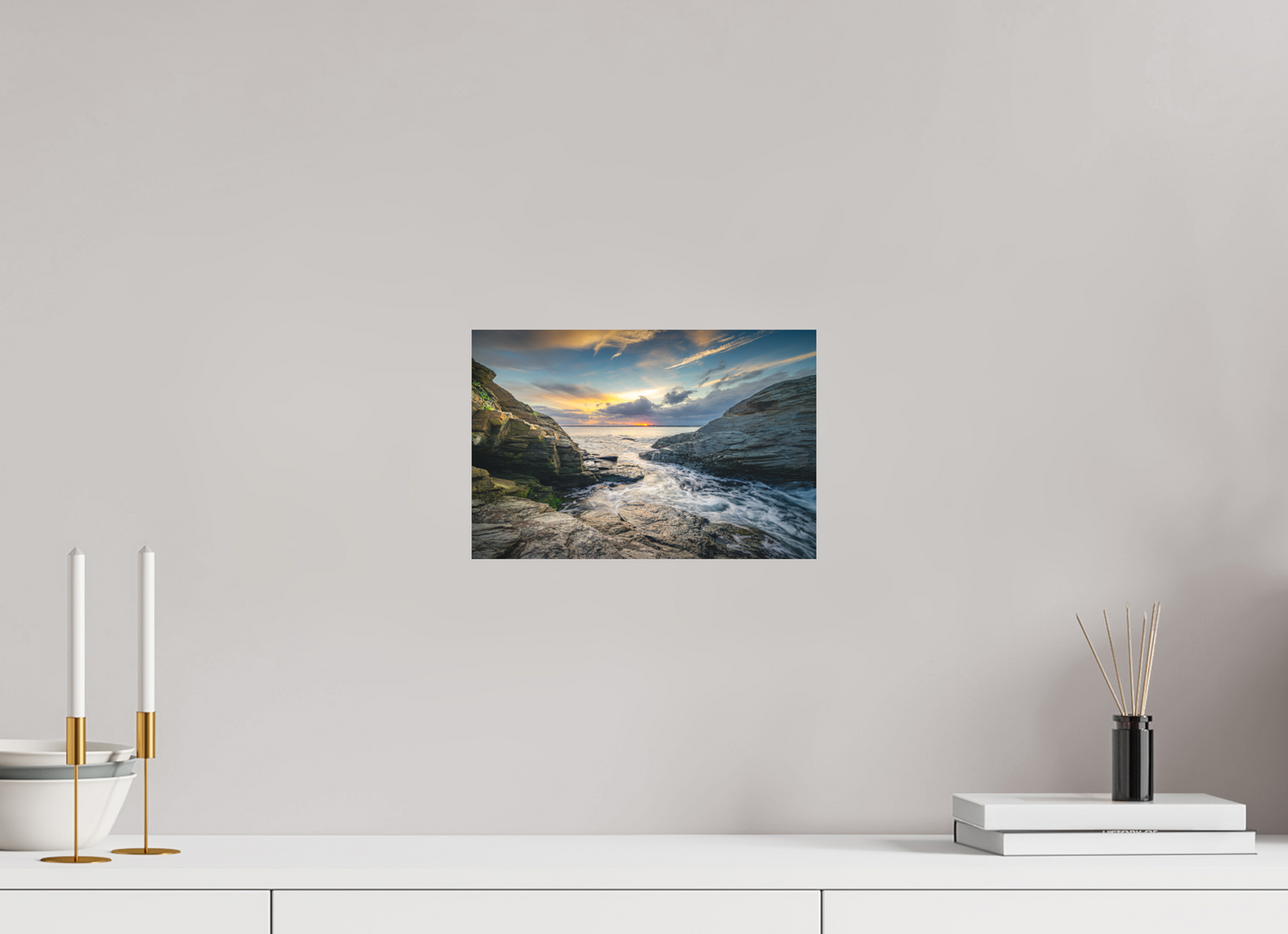 12 x 8″, Matte Photo Print on Fuji Crystal DP II Vanishing Sun