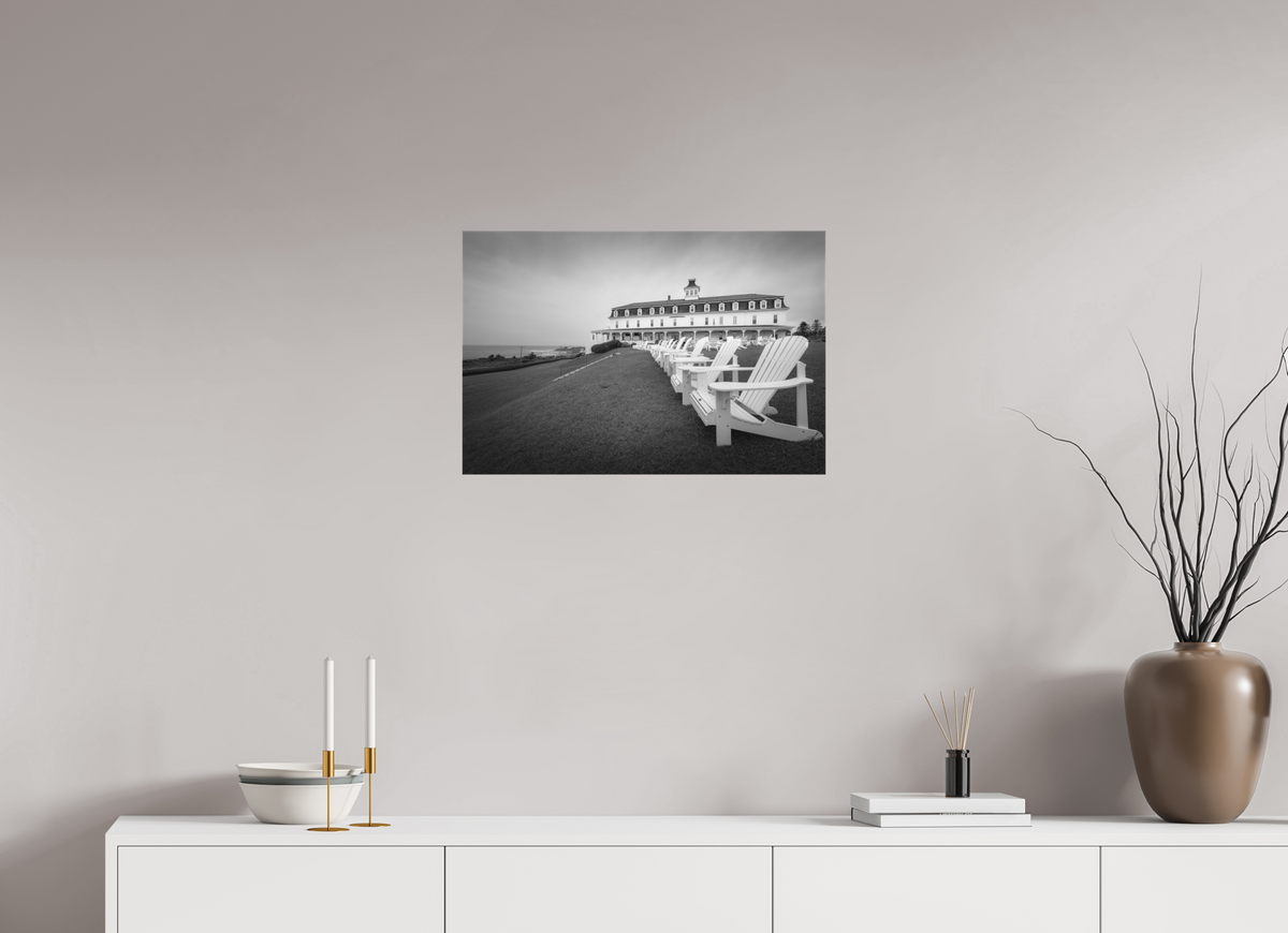 24 x 16″, Matte Canvas Print The Spring House