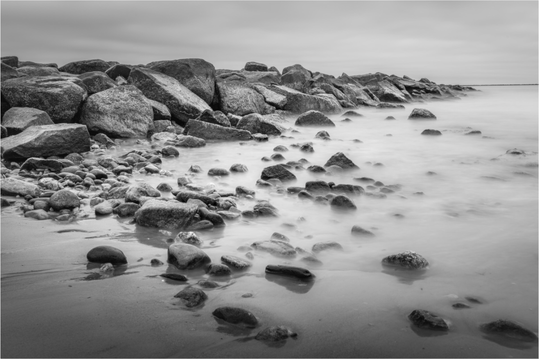 Main image Overcast Morning at Sand Hill Cove