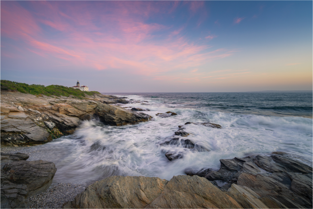 Main image Rough Seas at Sunset