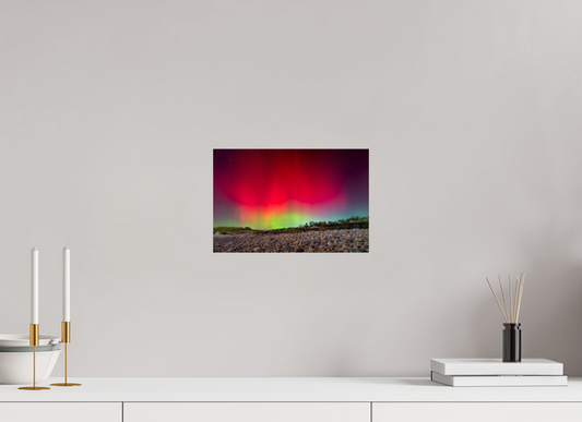12 x 8″, Photo Print on Fuji Crystal DP II Aurora Borealis at Camp Cronin