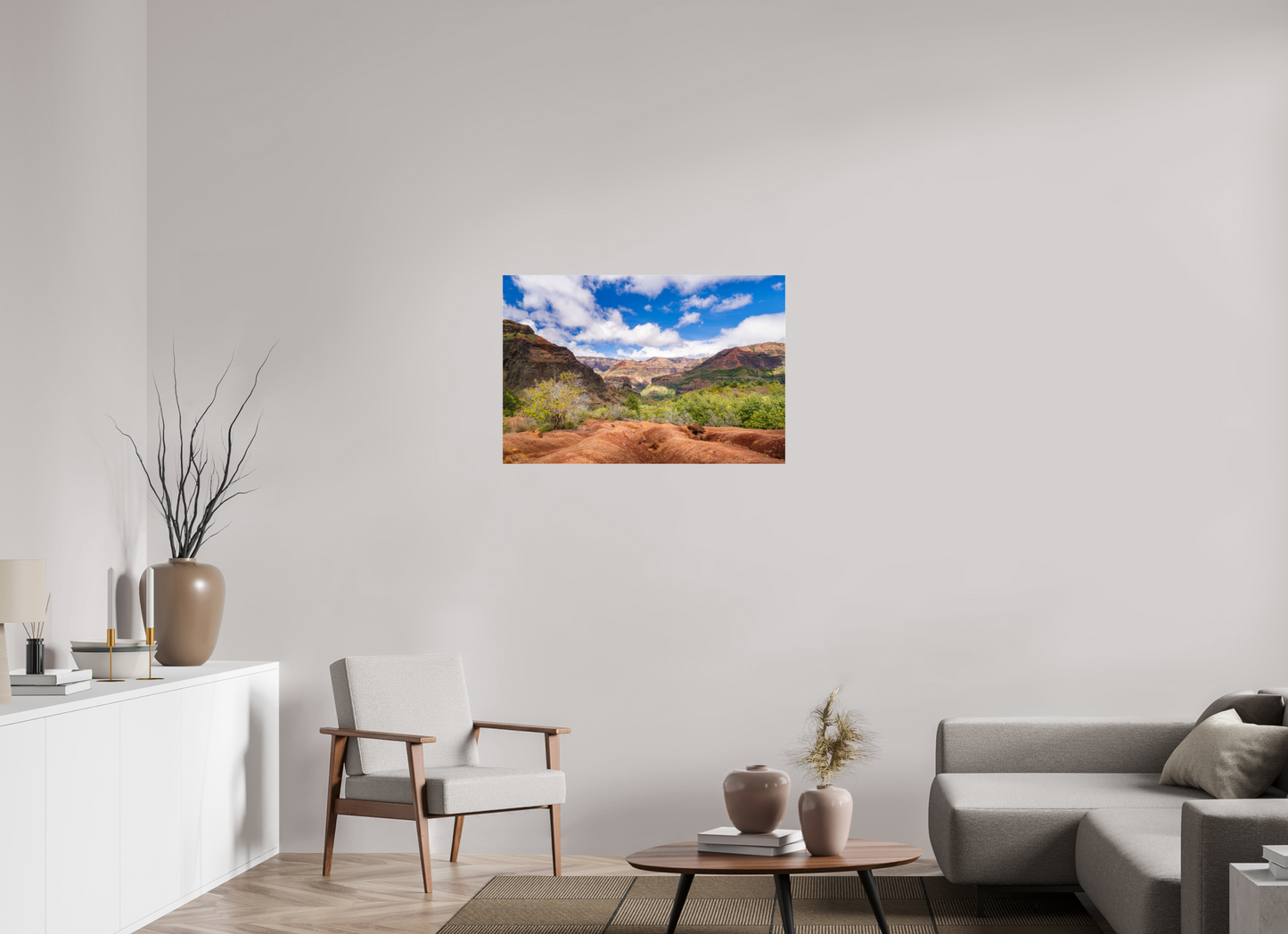 36 x 24″, Photo Print under Acrylic Glass Along the Kukui Trail