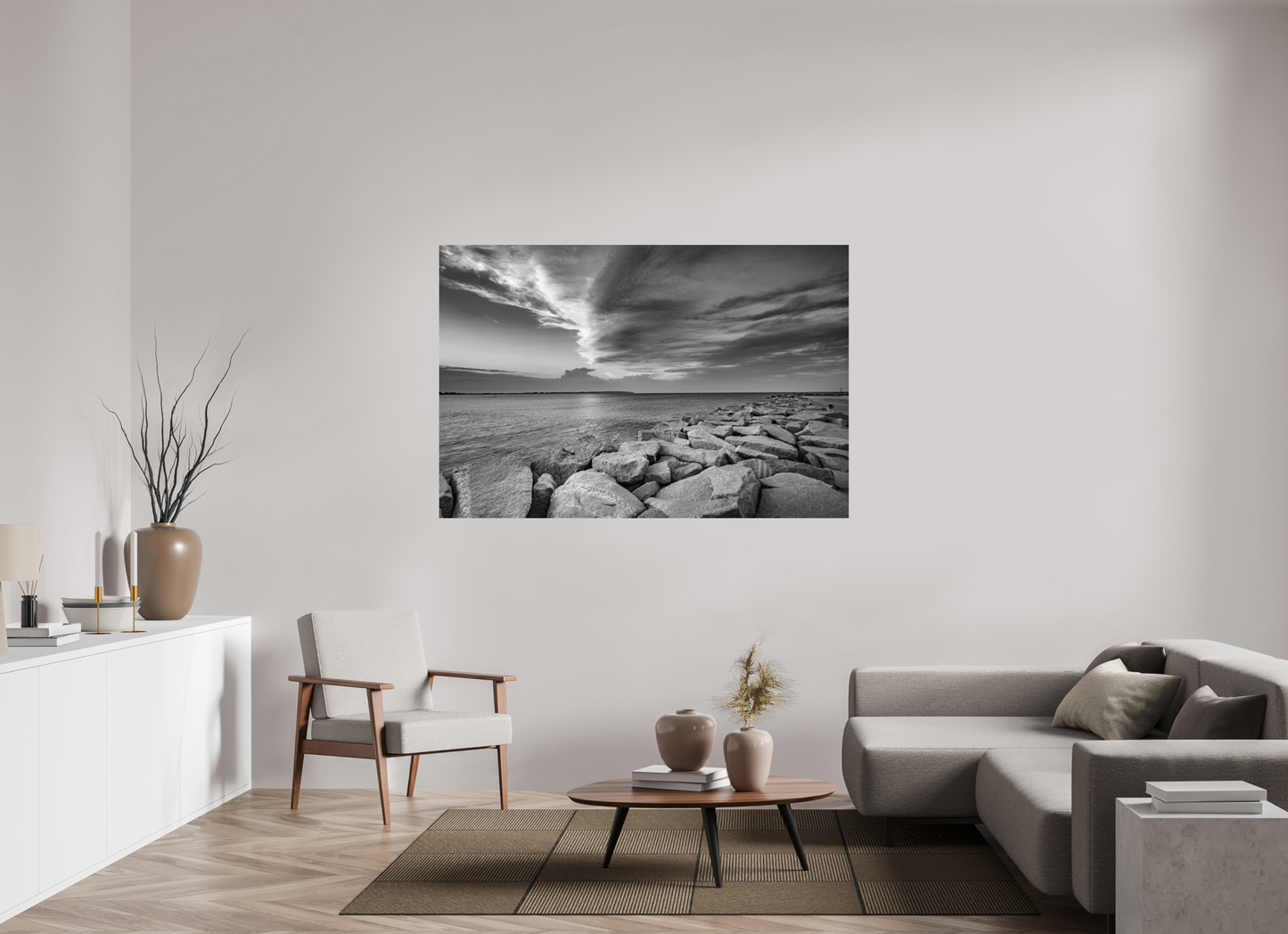 66 x 44″, Photo Print on Fuji Crystal DP II Overlooking Old Harbor