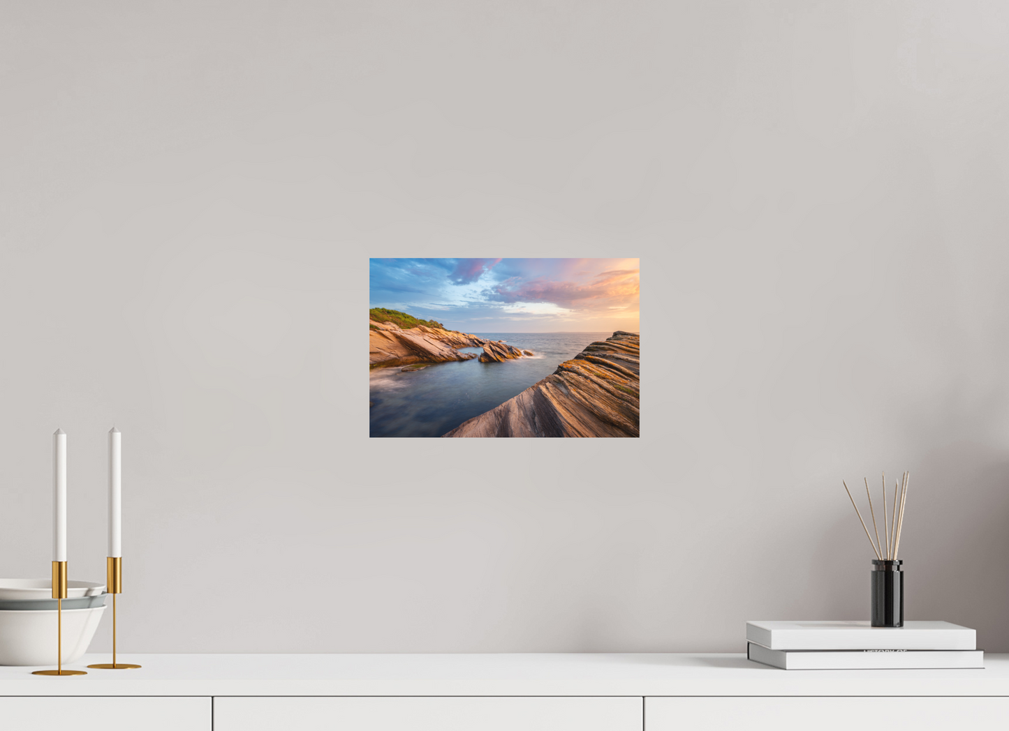 12 x 8″, Basic Matte Photo Print on Fuji Crystal DP II Paper Favorite Spot at Beavertail
