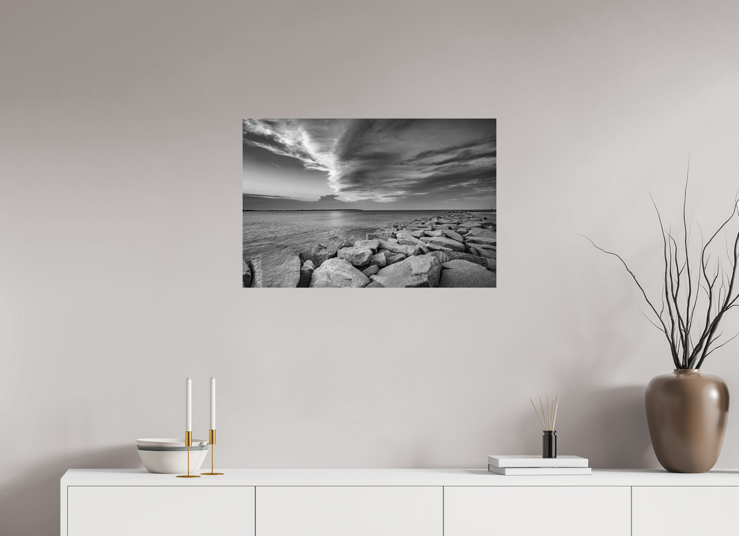 30 x 20″, Photo Print on Fuji Crystal DP II Overlooking Old Harbor