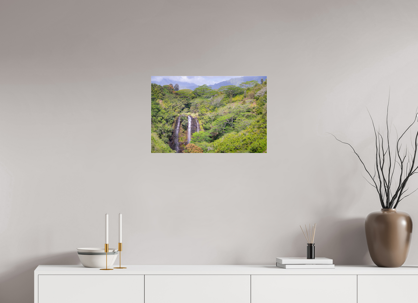 24 x 16″, Photo Print under Acrylic Glass Opeka Falls