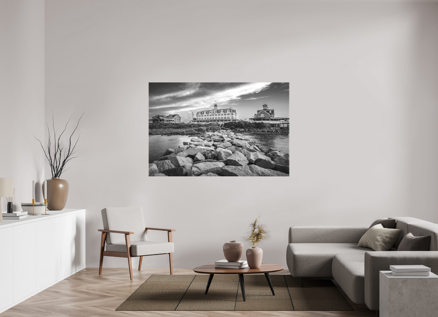 66 x 44″, Matte Canvas Print The National Hotel