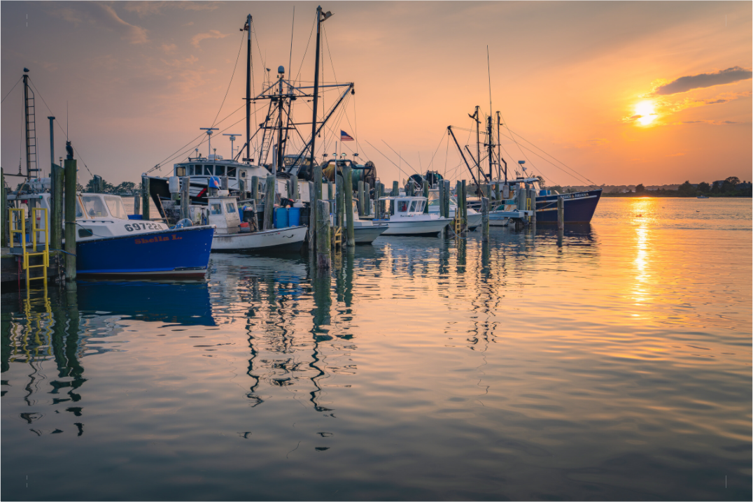 Main image Boats at Sunset