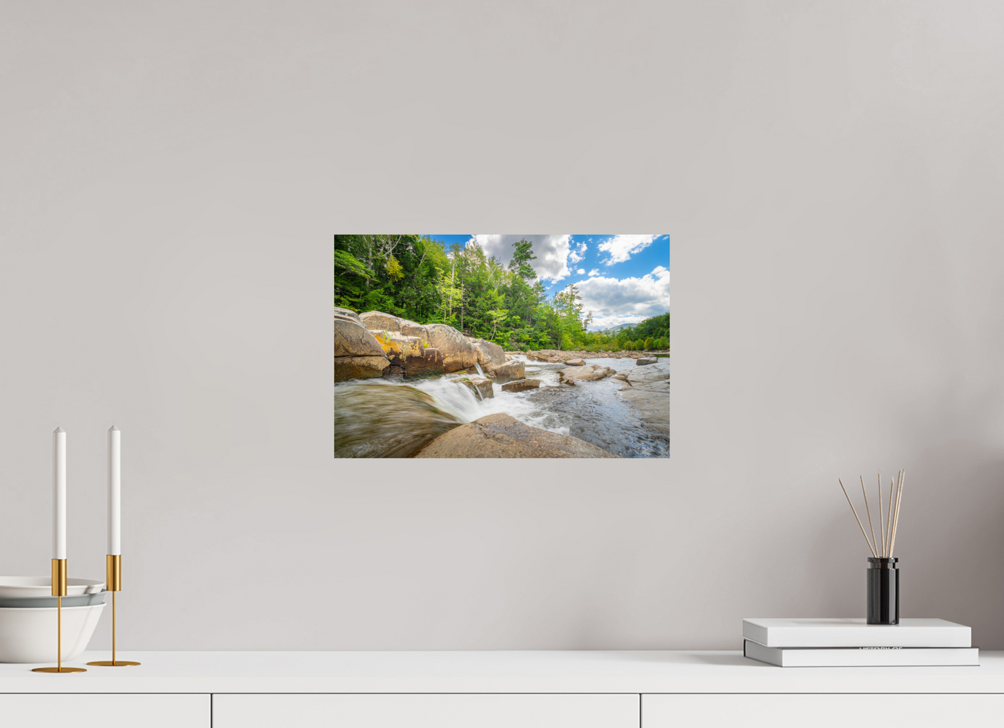15 x 10″, Photo Print on Fujiflex High Gloss Over the Falls