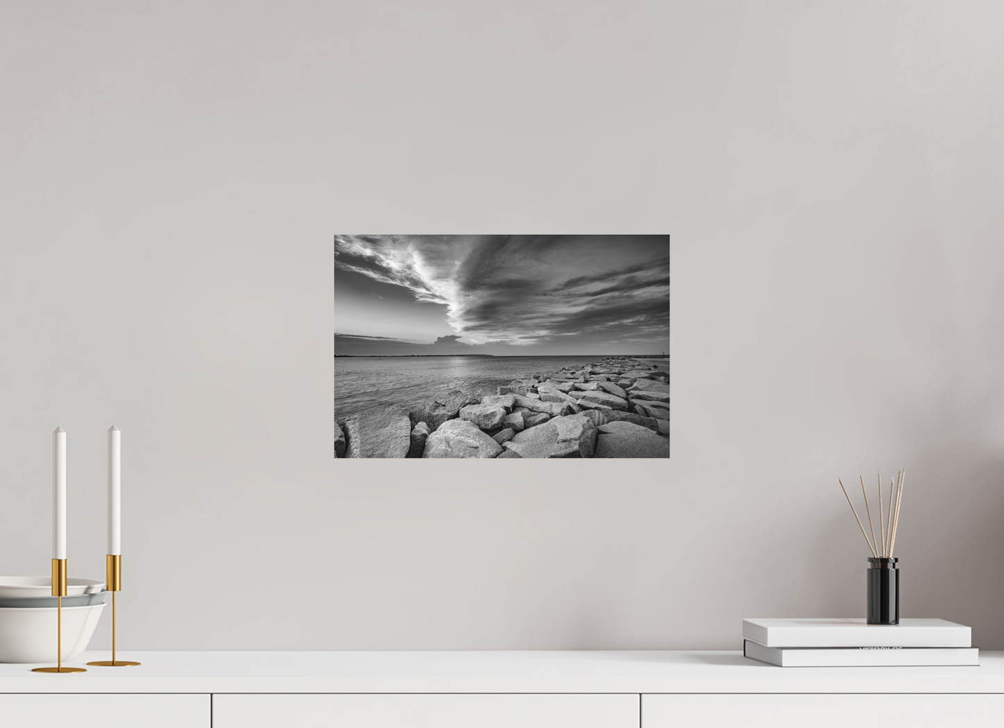 15 x 10″, Matte Photo Print on Fuji Crystal DP II Overlooking Old Harbor