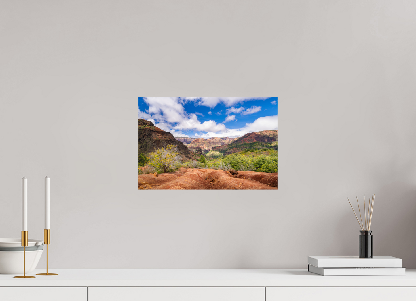 15 x 10″, Photo Print on Fuji Crystal DP II Along the Kukui Trail