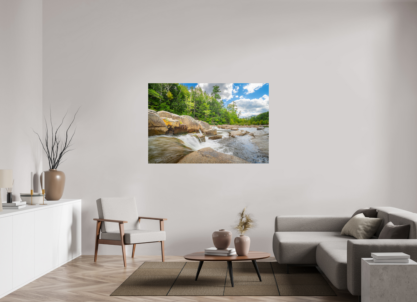 60 x 40″, Photo Print on Fujiflex High Gloss Over the Falls