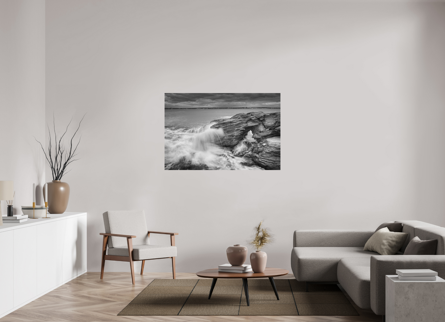 54 x 36″, Matte Photo Print on Fuji Crystal DP II Waves Over Arches