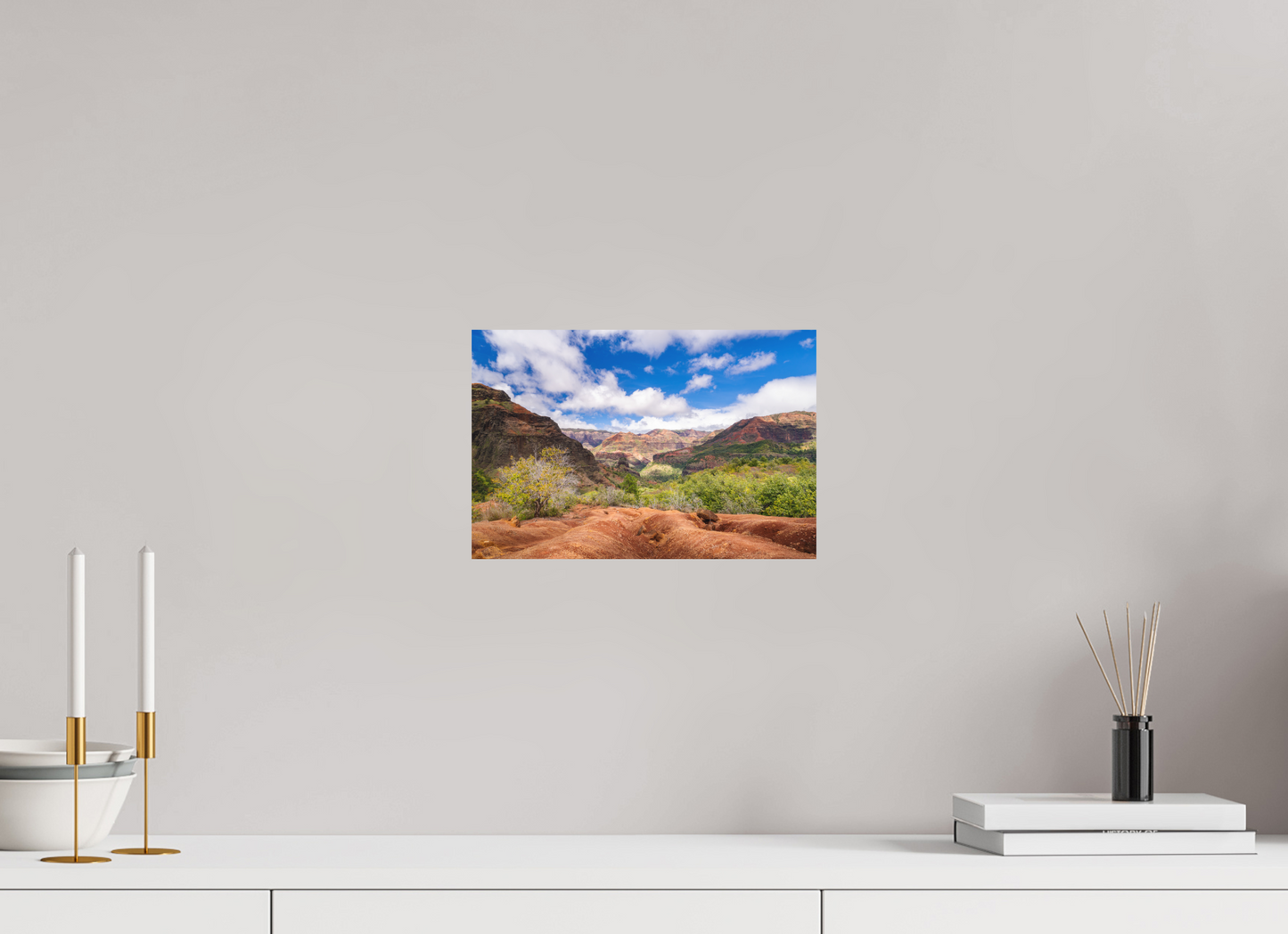 12 x 8″, Matte Photo Print on Fuji Crystal DP II Along the Kukui Trail