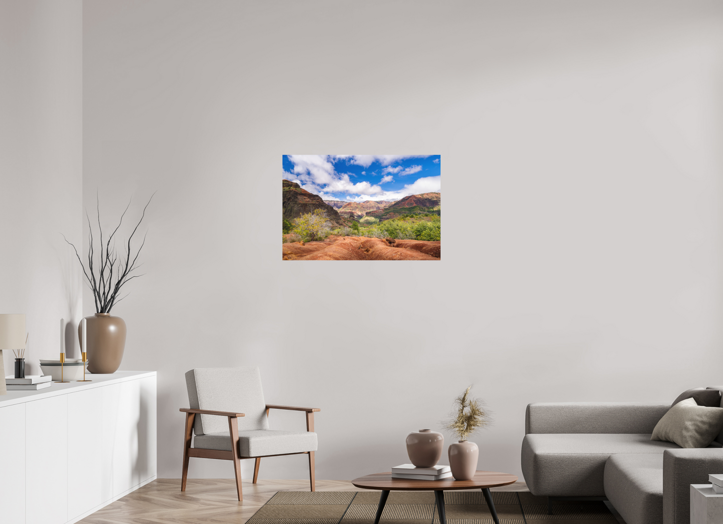 36 x 24″, Matte Photo Print on Fuji Crystal DP II Along the Kukui Trail
