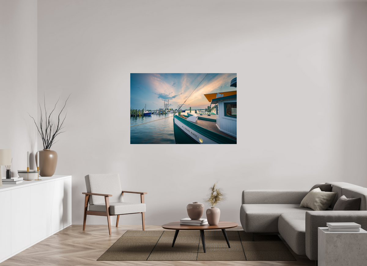 60 x 40″, Premium ChromaLuxe HD Aluminum Metal Print Virginia Marisse