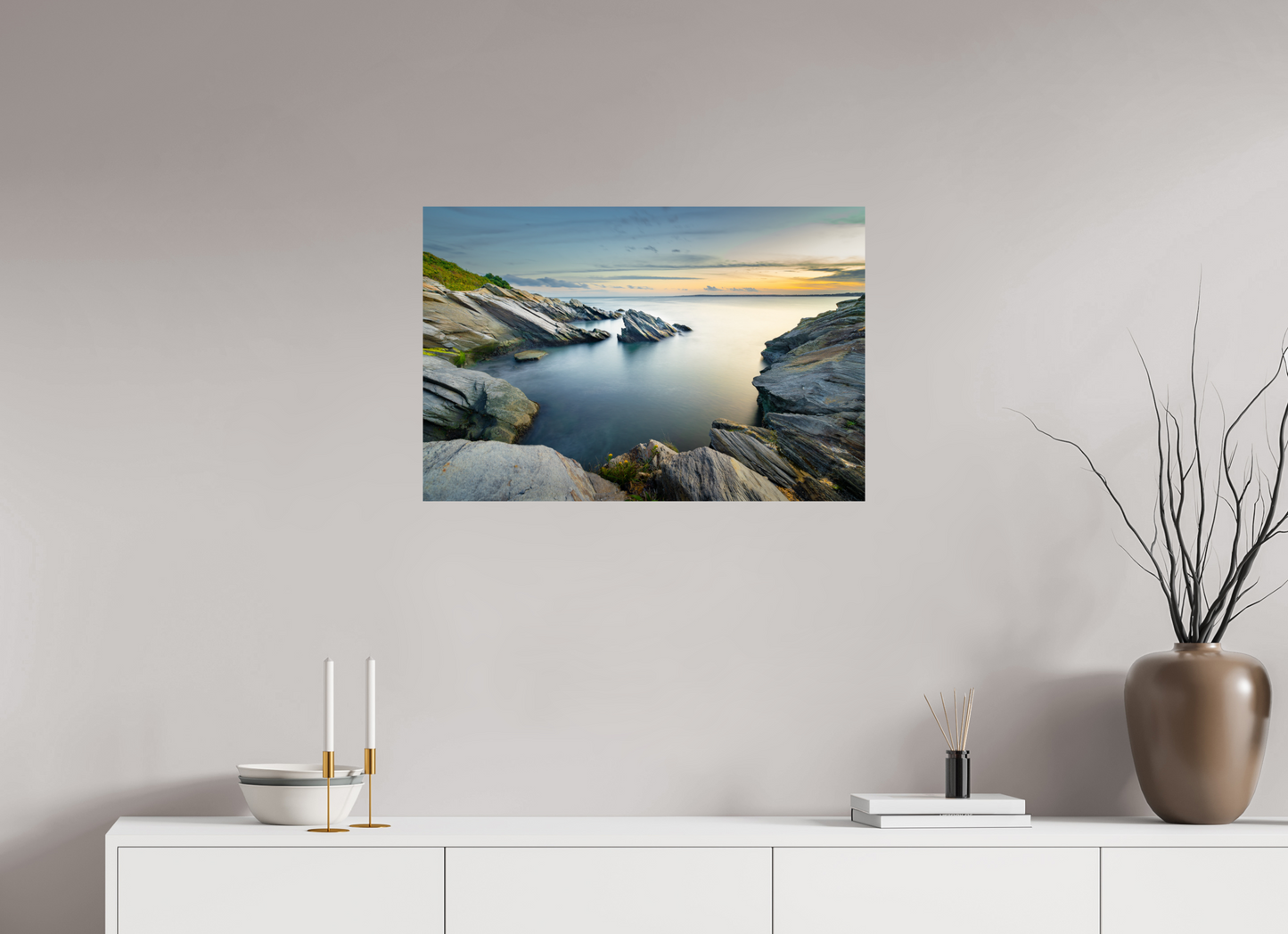 30 x 20″, Photo Print On Fuji Crystal DP II Sunset and Solitude