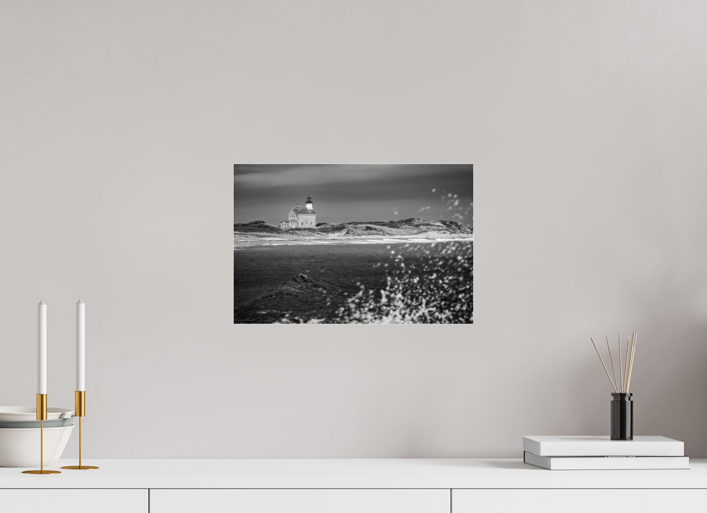 15 x 10″, Photo Print under Acrylic Glass North Lighthouse
