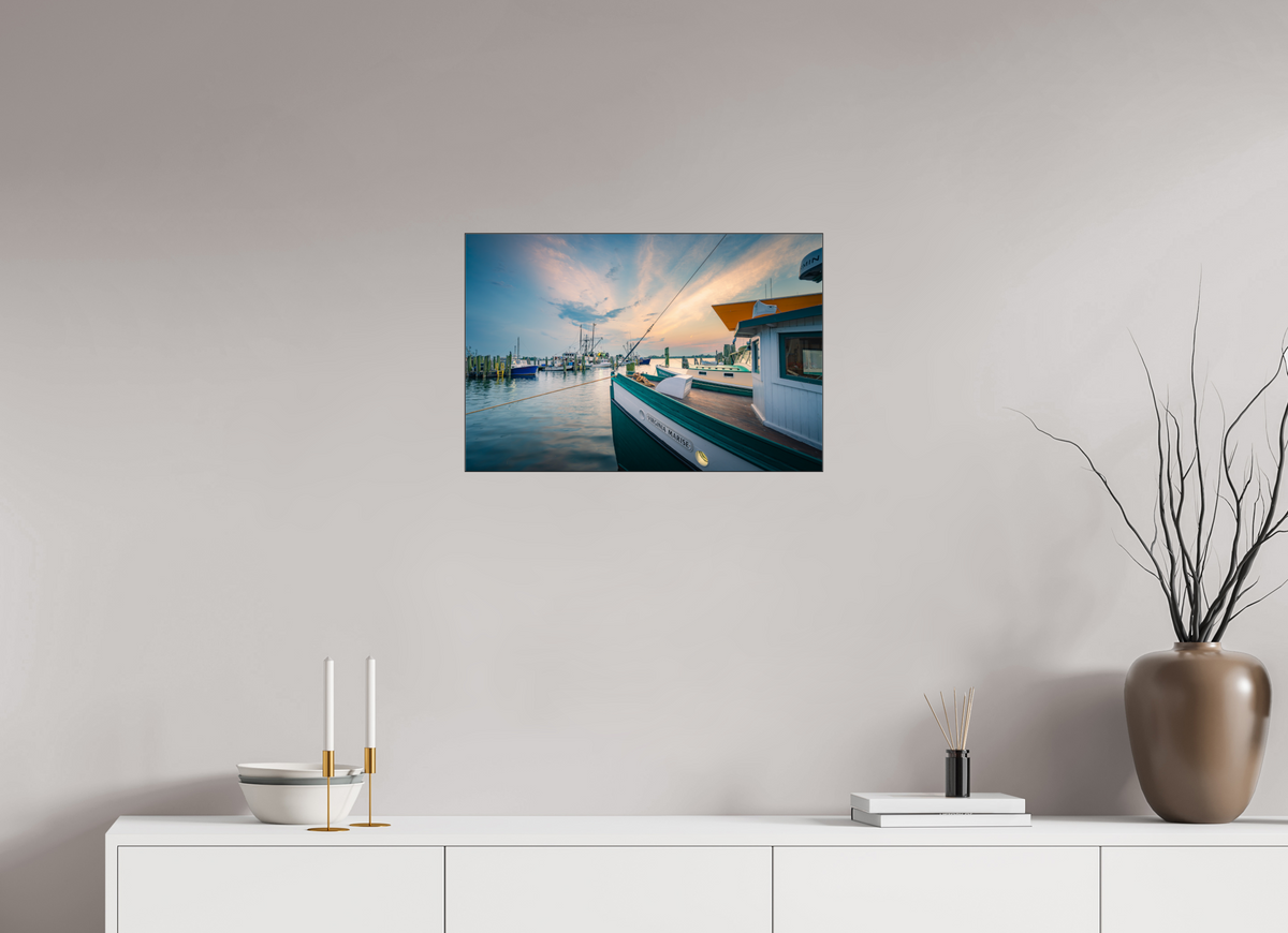24 x 16″, Premium Photo Print under Acrylic Glass with Black Slimline Case Virginia Marisse