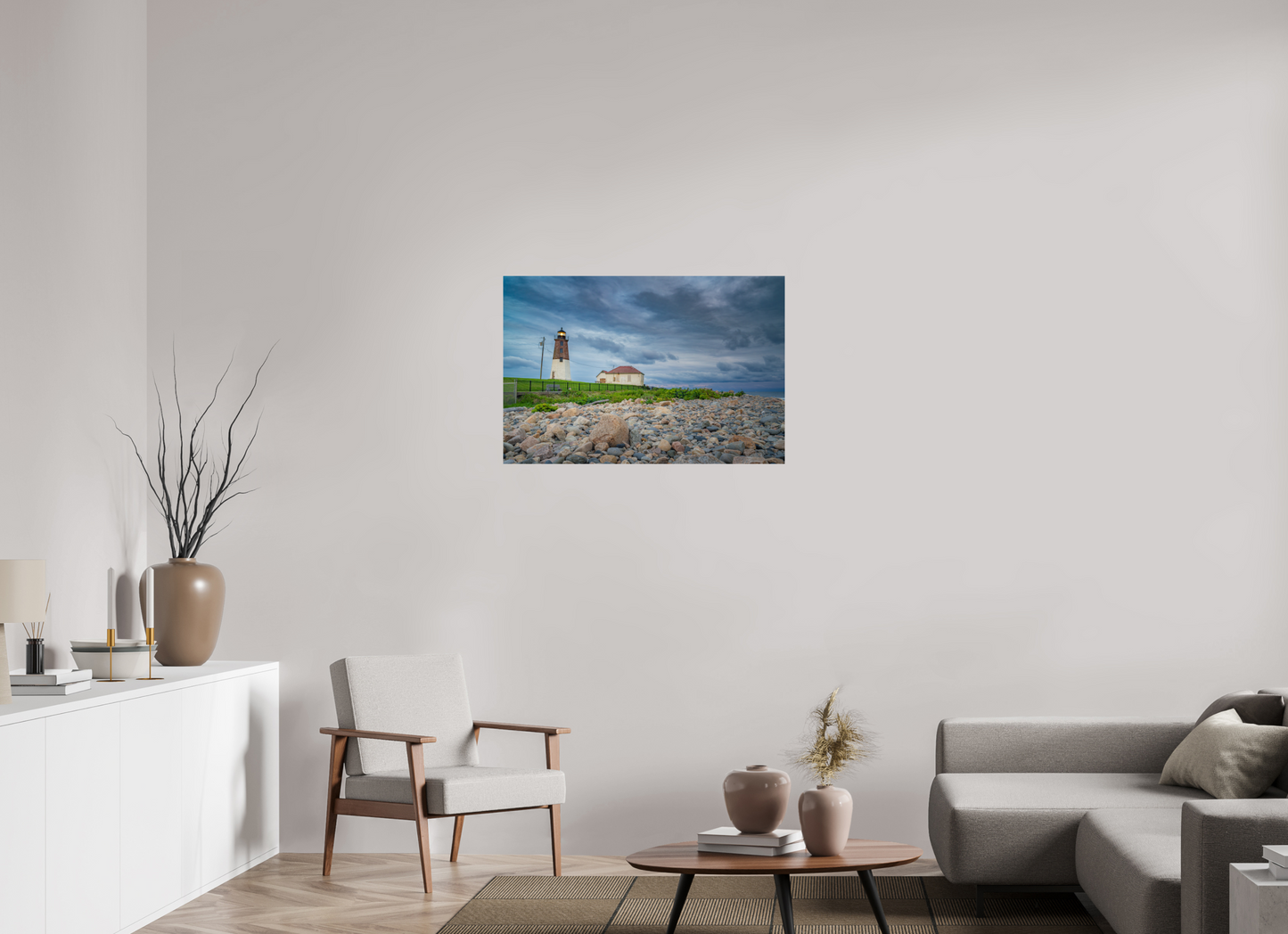 36 x 24″, Photo Print On Fuji Crystal DP II The Point Judith Lighthouse