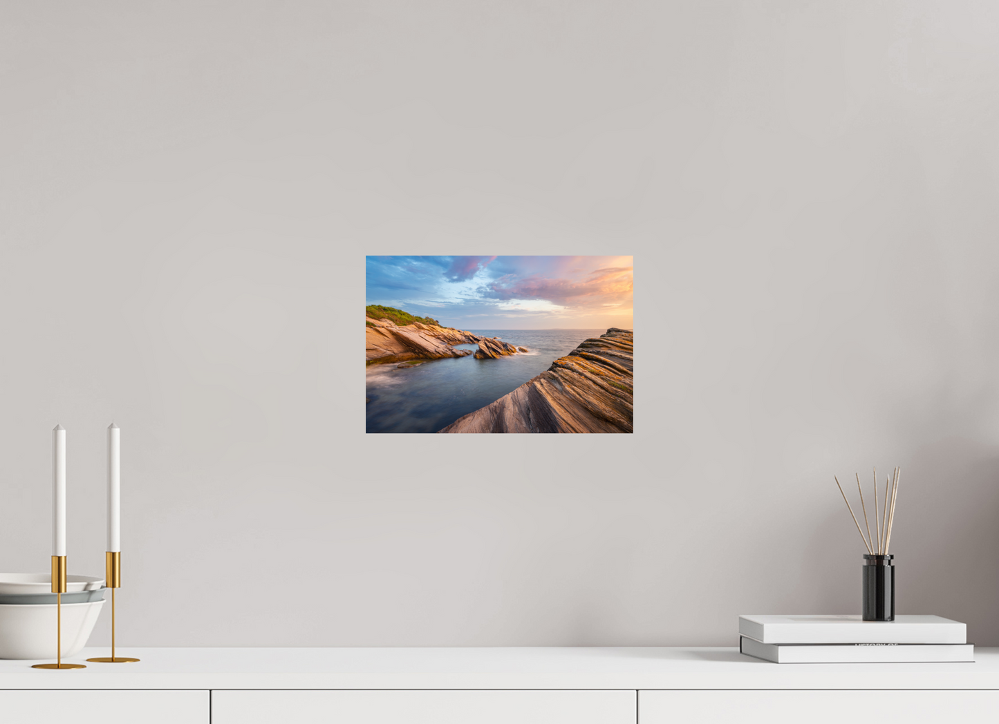 12 x 8″, Premium Photo Print on Fujiflex High Gloss Paper Favorite Spot at Beavertail
