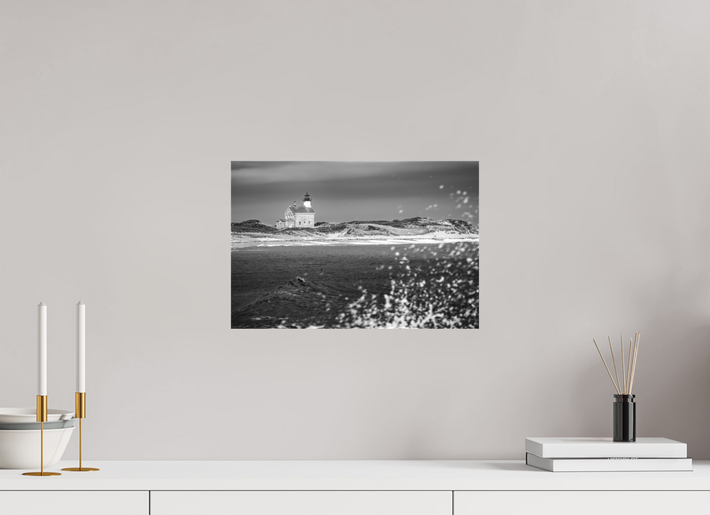 15 x 10″, Matte Canvas Print North Lighthouse