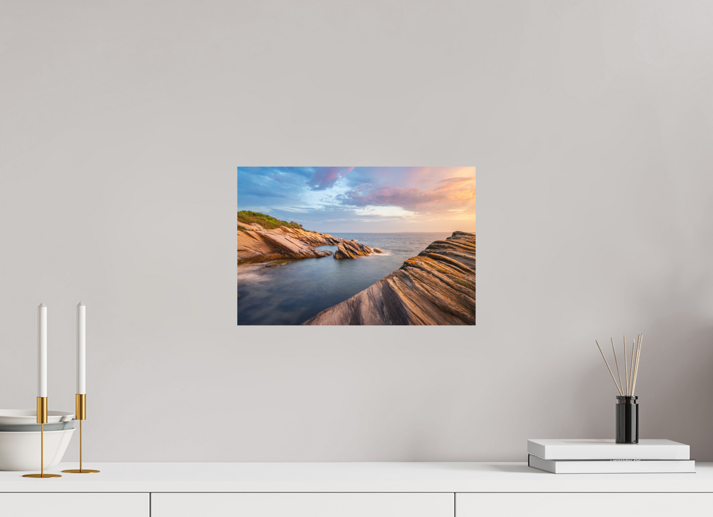 15 x 10″, Basic Matte Photo Print on Fuji Crystal DP II Paper Favorite Spot at Beavertail