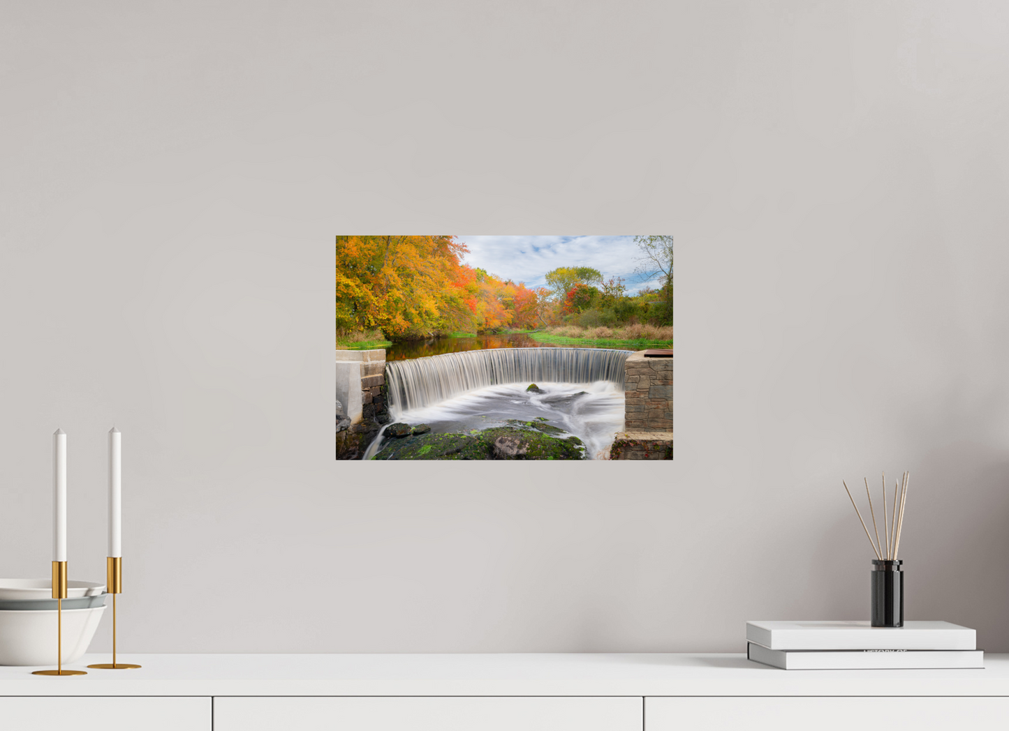 15 x 10″, Photo Print on Fujiflex High Gloss Autumn at Horseshoe Falls