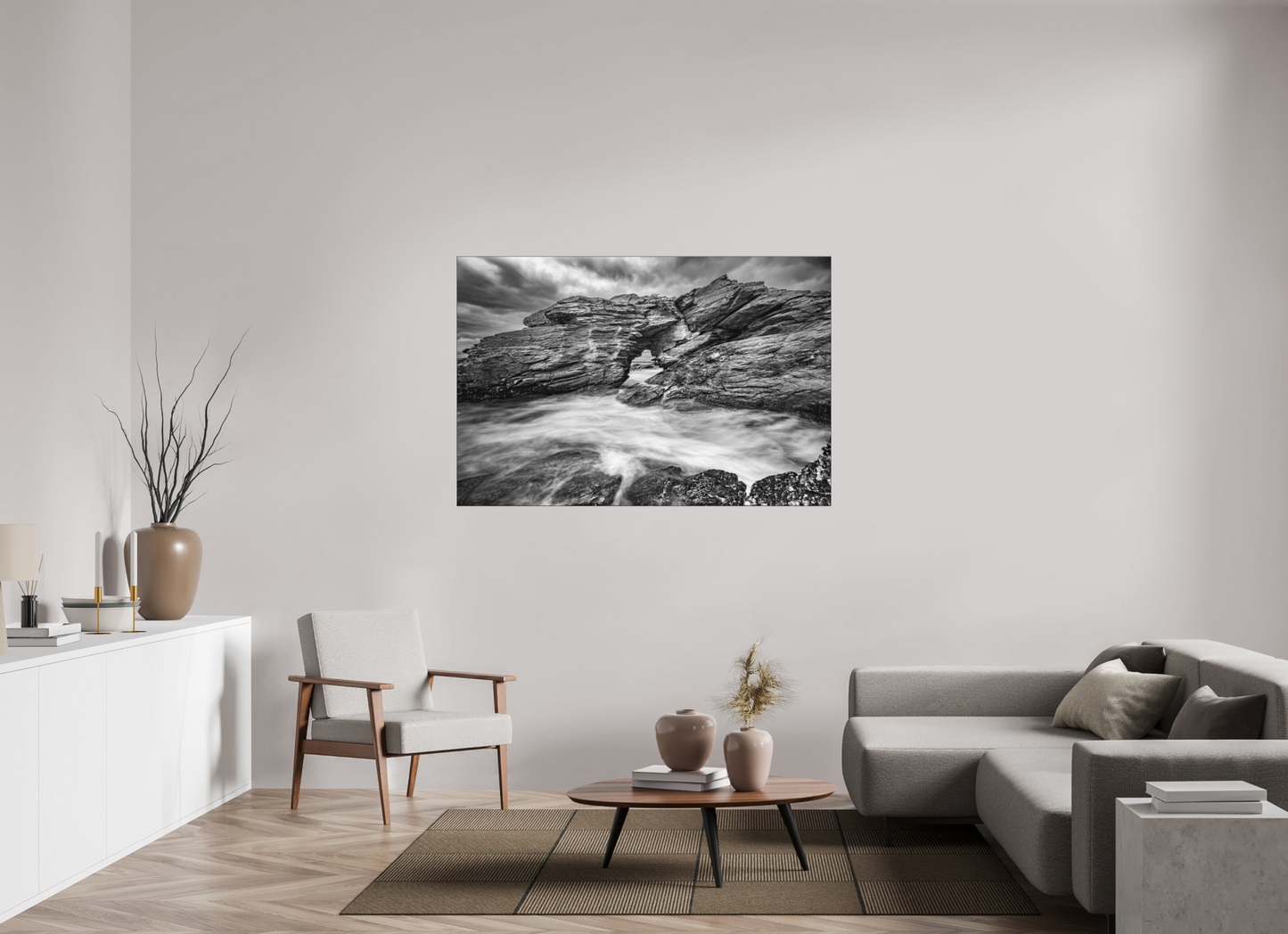 60 x 40″, Photo Print under Acrylic Glass with Black Slimline Case The Gateway