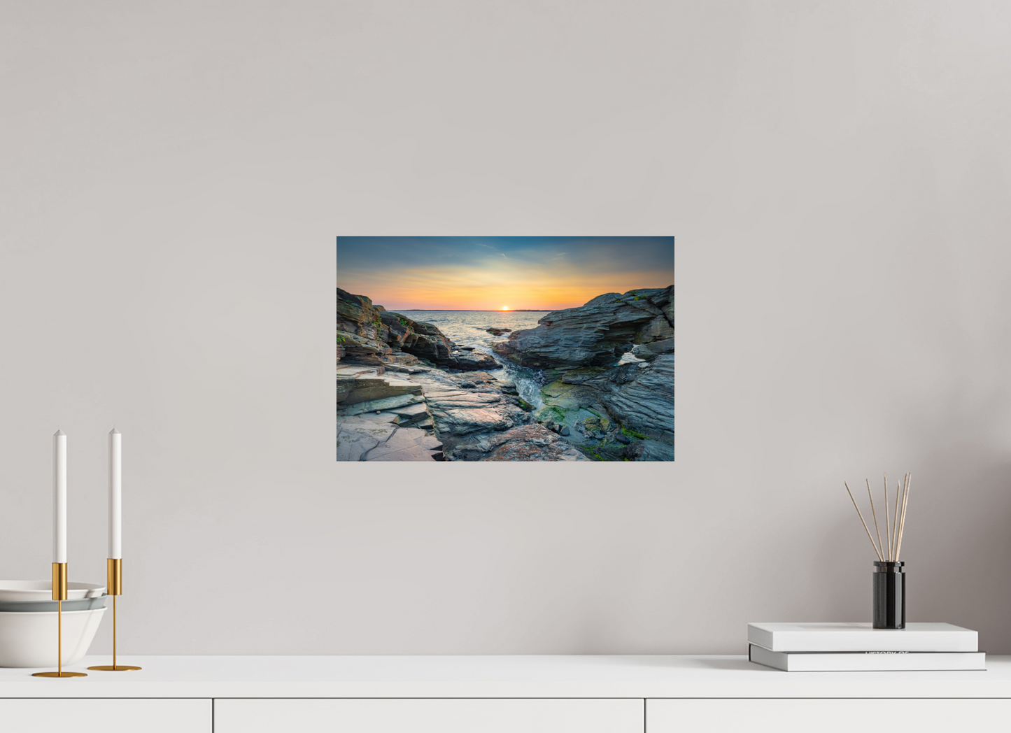 15 x 10″, Photo Print on Fujiflex High Gloss Sun on the Horizon