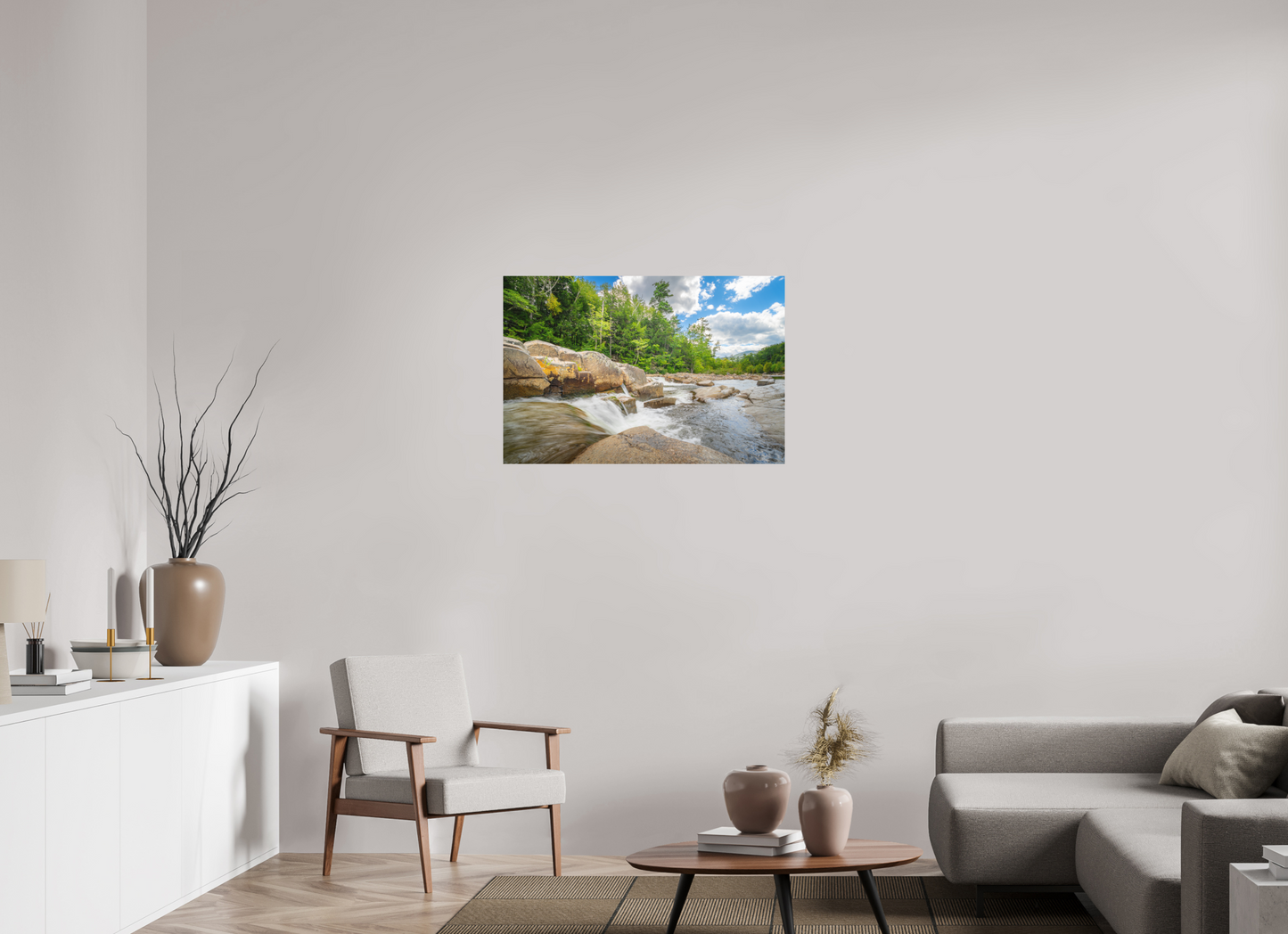 36 x 24″, Matte Photo Print on Fuji Crystal DP II Over the Falls
