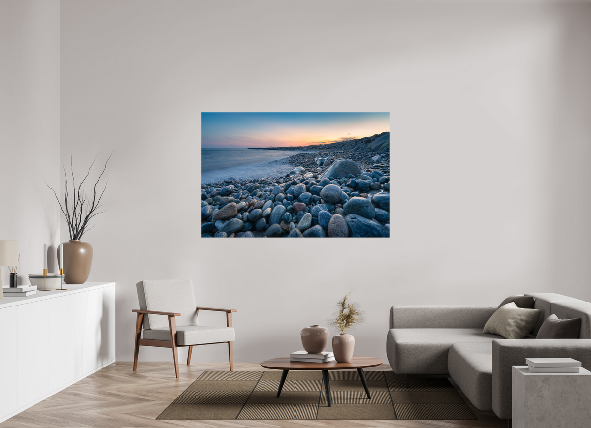 66 x 44″, Basic Photo Print on Fuji Crystal DP II Paper A Sea of Pebbles at Camp Cronin