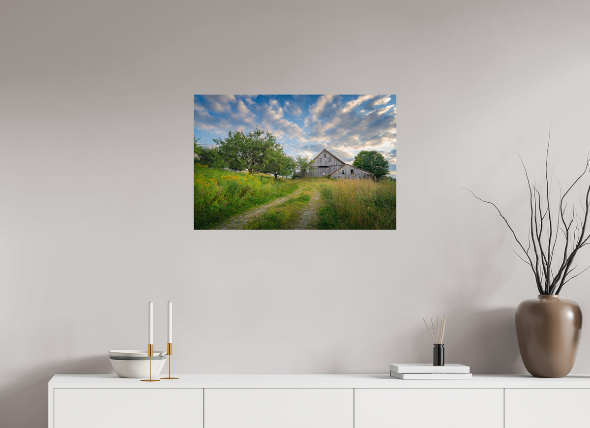 30 x 20″, Basic Photo Print on Fuji Crystal DP II Paper Countryside Barn