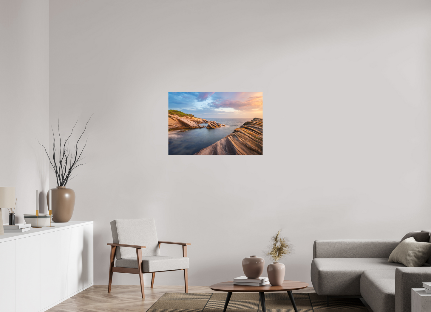 36 x 24″, Basic Matte Photo Print on Fuji Crystal DP II Paper Favorite Spot at Beavertail