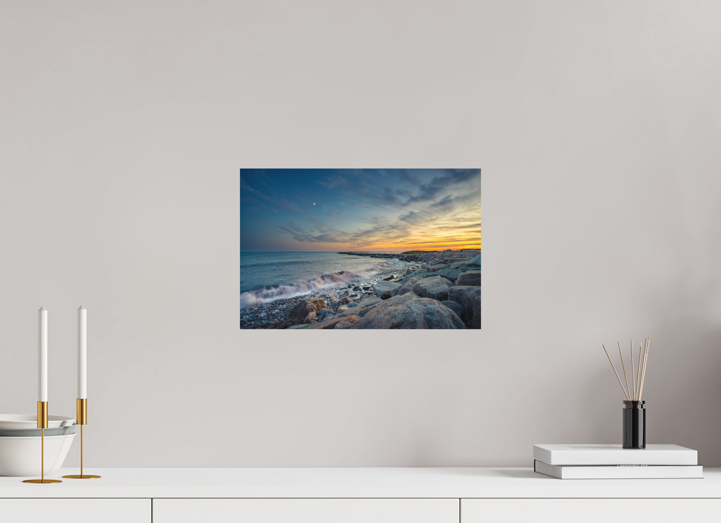 15 x 10″, Matte Photo Print on Fuji Crystal DP II Sunset at Camp Cronin