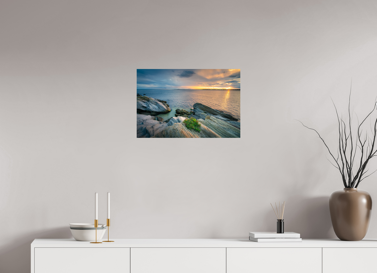 24 x 16″, Premium Metallic Effect Photo Print on Fuji Crystal Pearl Paper Beavertail Sun Rays