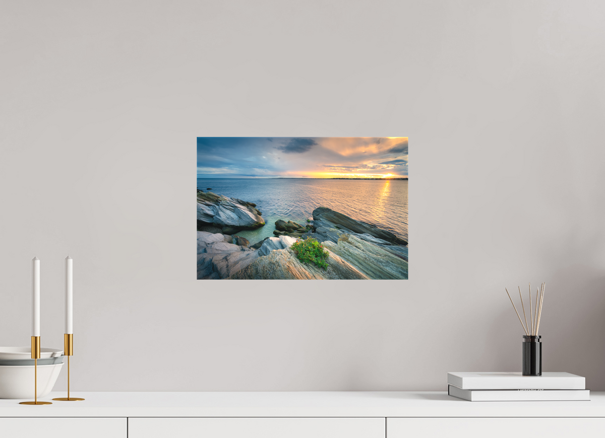 15 x 10″, Matte Canvas Print Beavertail Sun Rays