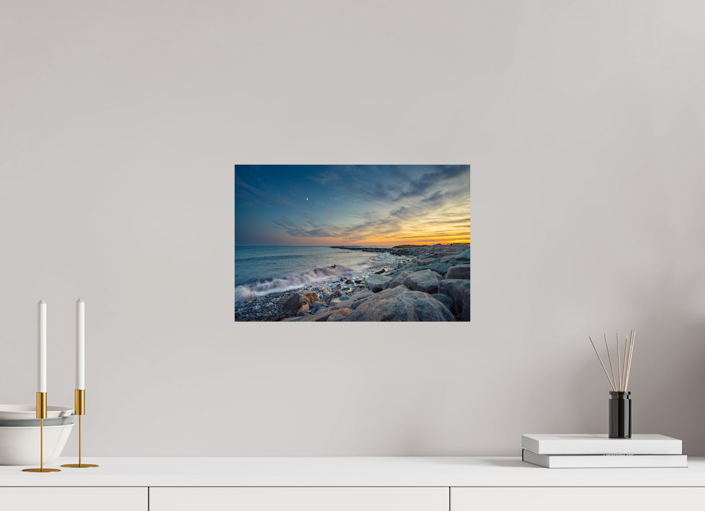 15 x 10″, Photo Print on Fujiflex High Gloss Sunset at Camp Cronin
