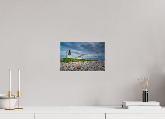 12 x 8″, Photo Print On Fuji Crystal DP II The Point Judith Lighthouse