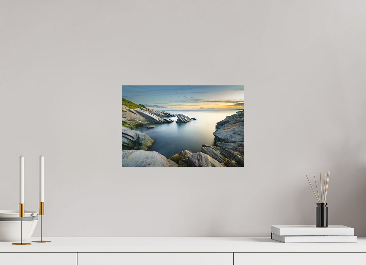 15 x 10″, Matte Photo Print on Fuji Crystal DP II Sunset and Solitude