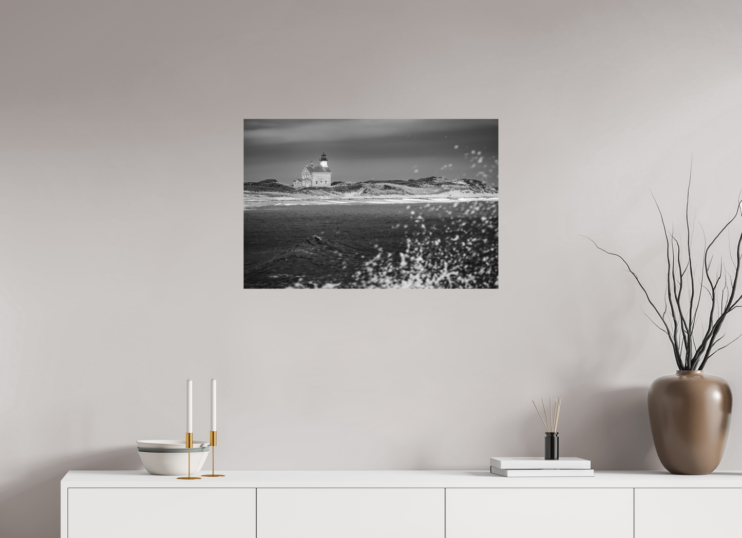 30 x 20″, Matte Photo Print on Fuji Crystal DP II North Lighthouse